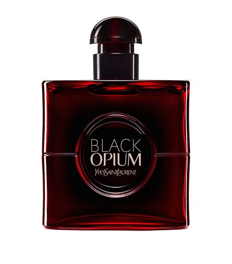 YSL Black Opium over red